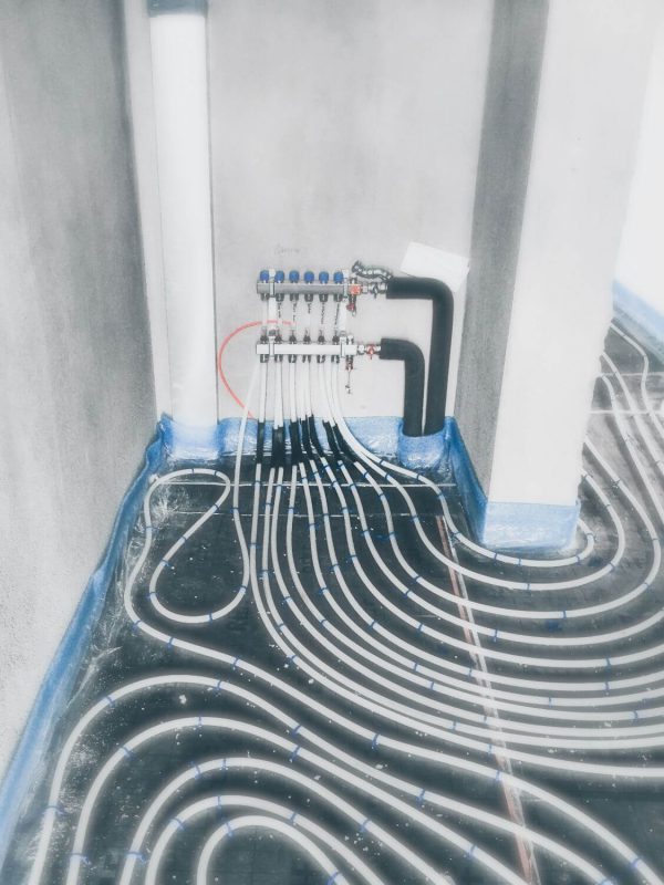 Fußbodenheizung, Neubau, Heizung, Flächenheizung - Merzenich