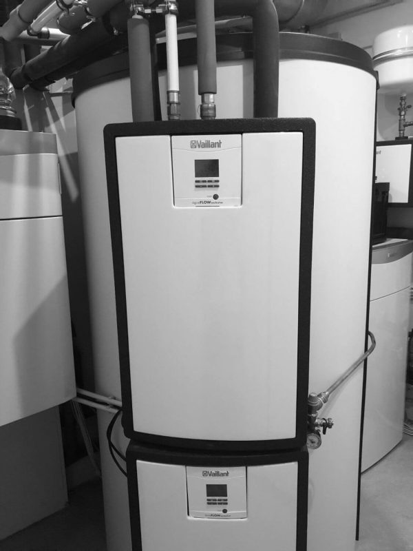 Solarenergie, Solar, Pufferspeicher, Neubau Vaillant Pufferspeicher mit Trink- und Solarstation - Merzenich