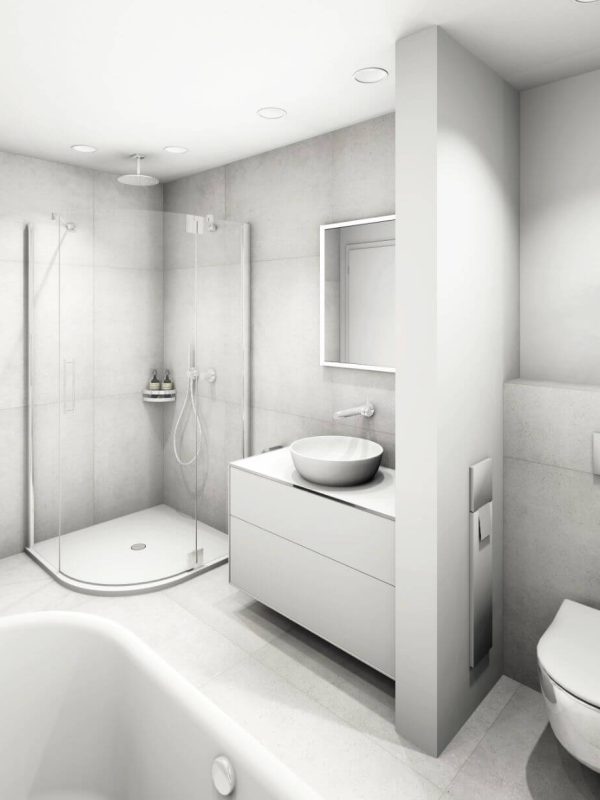 project plus GmbH Merzenich Düren 3D CAD Visuallisierung Rendering Badplanung Gestaltungsentwurf Baddesign Badsanierung altersgerecht 2